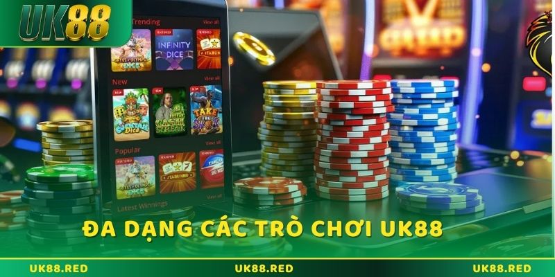 Đa dạng các trò chơi cá cược mà không lo chán 