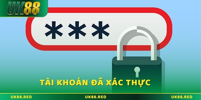 Đảm bảo tài khoản đã hoàn tất xác thực